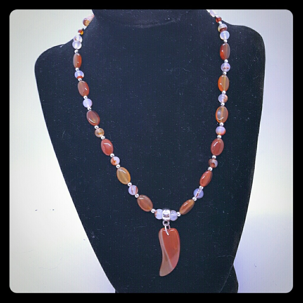 Gemstone necklace